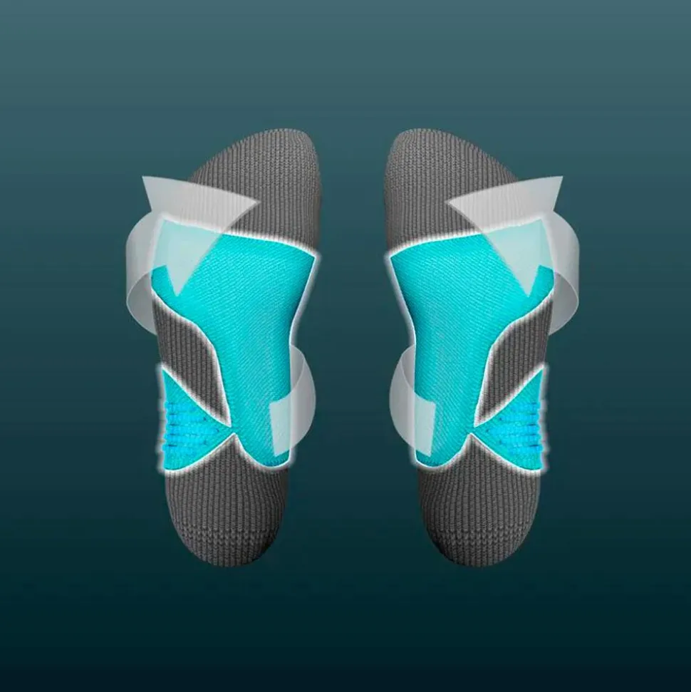 Chaussettes Uyn Ski All Mountain Lady Light Grey Melange Coral