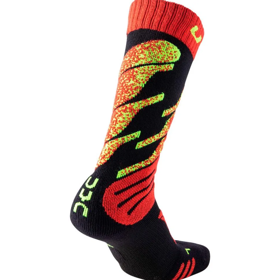 Chaussettes Uyn Ski Junior Black Red
