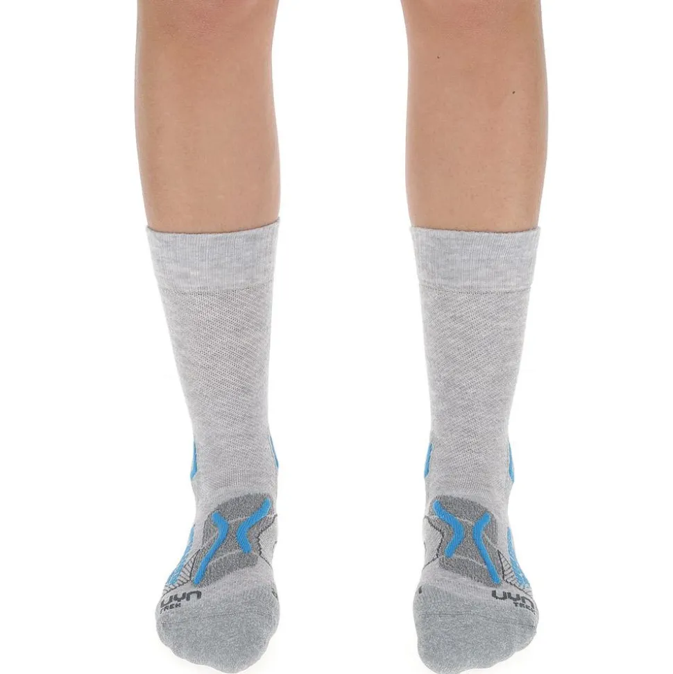 Chaussettes Uyn Trekking Superleggera Lady Grey Turquoise