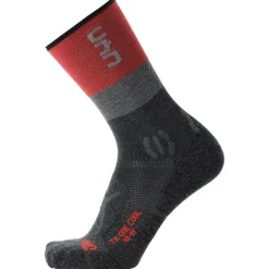 Chaussettes Uyn Trekking One Cool Woman Anthracite Red