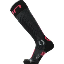 Chaussettes Uyn Woman Ski One Merino Socks Anthracite Rose