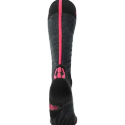 Chaussettes Uyn Woman Ski One Merino Socks Anthracite Rose