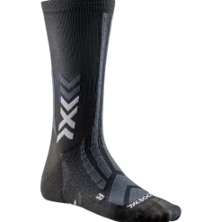 Chaussettes X Socks Hike Discover Crew Black Charcoal