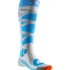 Chaussettes X Socks Ski Control 4.0 Wmn Grey Melange Turquoise