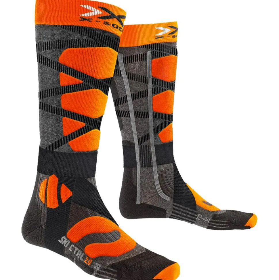 Chaussettes X Socks Ski Control 4.0 Noir Orange