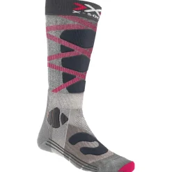 Chaussettes X Socks Ski Control 4.0 Gris Rose