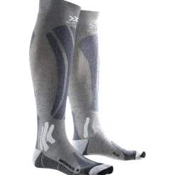 Chaussettes X Socks Ski Merino Winterports 4.0 Black Grey White