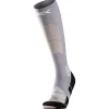 Chaussettes X Socks Ski Perform Merino Otc Seal Grey Light Sand