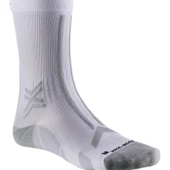 Chaussettes X Socks Trail Run Discover Crew Arctic White Pearl Grey