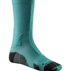 Chaussettes X Socks Trail Run Discover Crew Lake Green Sunset Blue