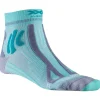 Chaussettes X Socks Trail Run Energy 4.0 Wmn Audrey Green Pearl Grey