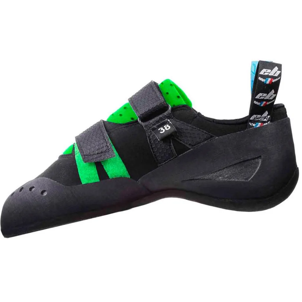 Chaussons d'escalade EB Electron Noir Vert