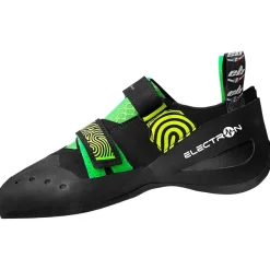 Chaussons d'escalade EB Electron 3.0 Noir Vert