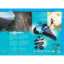 Chaussons d'escalade EB Guardian 3.0 V2 Blanc Bleu