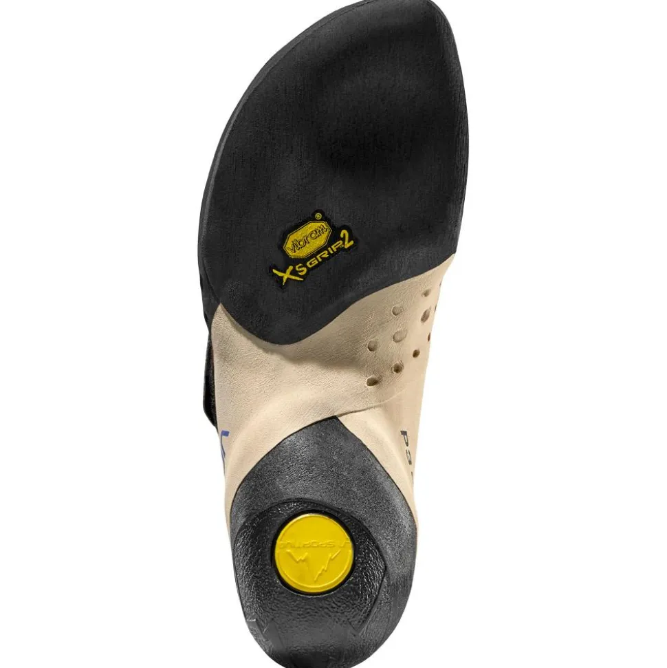 Chaussons d'escalade La Sportiva Solution Woman White Lily Orange