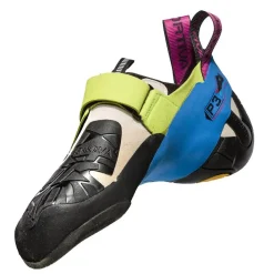 Chaussons d'escalade La Sportiva Skwama Woman Apple Green Cobalt Blue