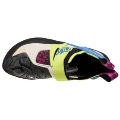 Chaussons d'escalade La Sportiva Skwama Woman Apple Green Cobalt Blue