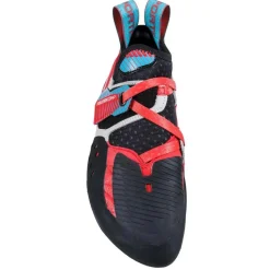 Chaussons d'escalade La Sportiva Solution Comp Woman Hibiscus Malibu Blue