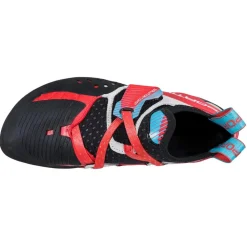 Chaussons d'escalade La Sportiva Solution Comp Woman Hibiscus Malibu Blue