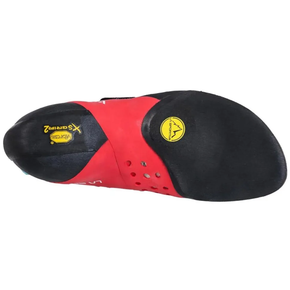 Chaussons d'escalade La Sportiva Solution Comp Woman Hibiscus Malibu Blue