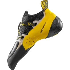 Chaussons d'escalade La Sportiva Solution White Yellow