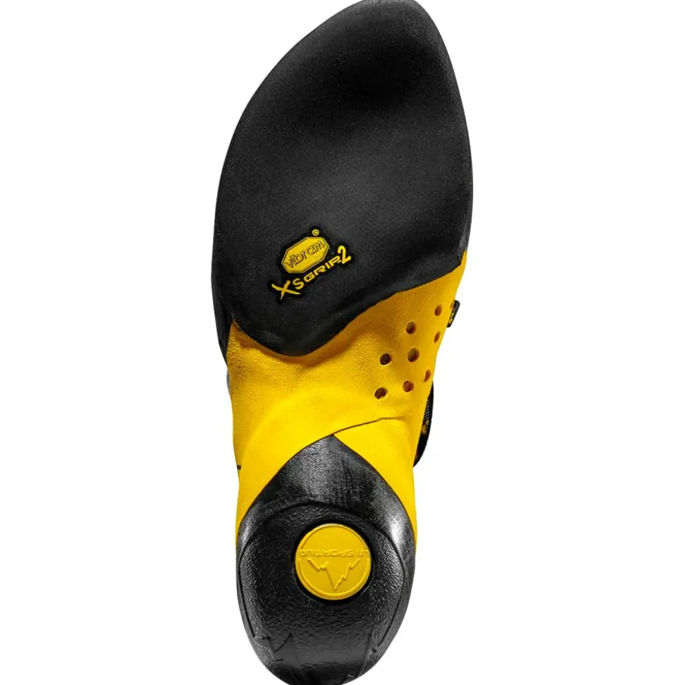 Chaussons d'escalade La Sportiva Solution White Yellow