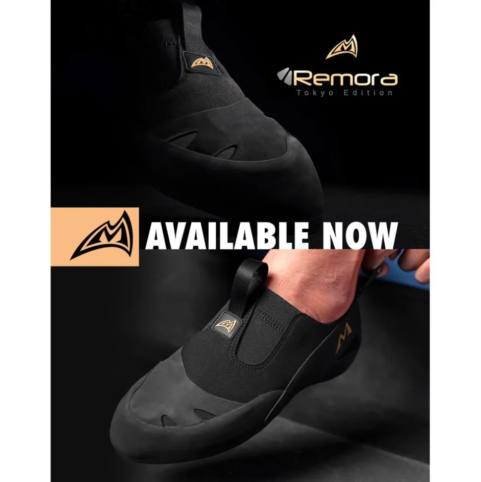 Chaussons d'escalade Mad Rock Remora Hv Black Noir Black Noir