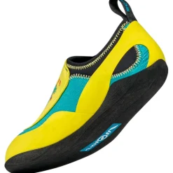Chaussons d'escalade Scarpa Piki J Maldive Yellow