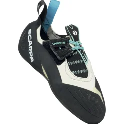 Chaussons d'escalade Scarpa Vapor S Wmn Aqua Dust Gray