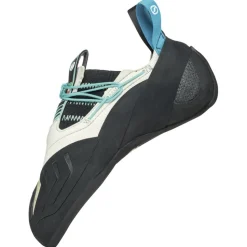 Chaussons d'escalade Scarpa Vapor S Wmn Aqua Dust Gray