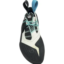 Chaussons d'escalade Scarpa Vapor S Wmn Aqua Dust Gray