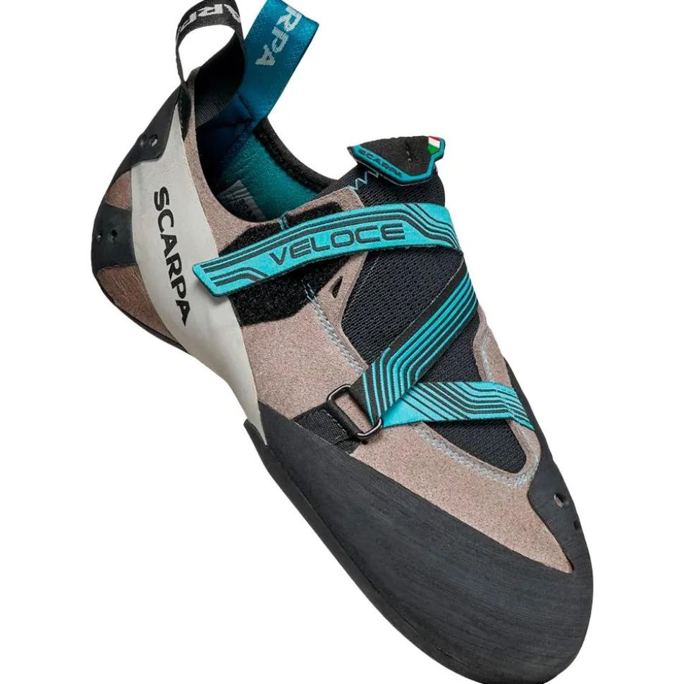 Chaussons d'escalade Scarpa Veloce Women's Light Gray Maldive