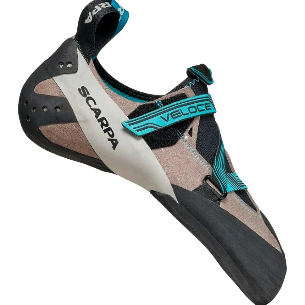 Chaussons d'escalade Scarpa Veloce Women's Light Gray Maldive