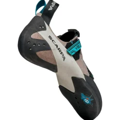 Chaussons d'escalade Scarpa Veloce Women's Light Gray Maldive