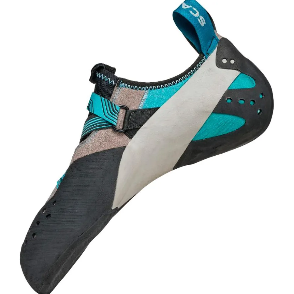 Chaussons d'escalade Scarpa Veloce Women's Light Gray Maldive