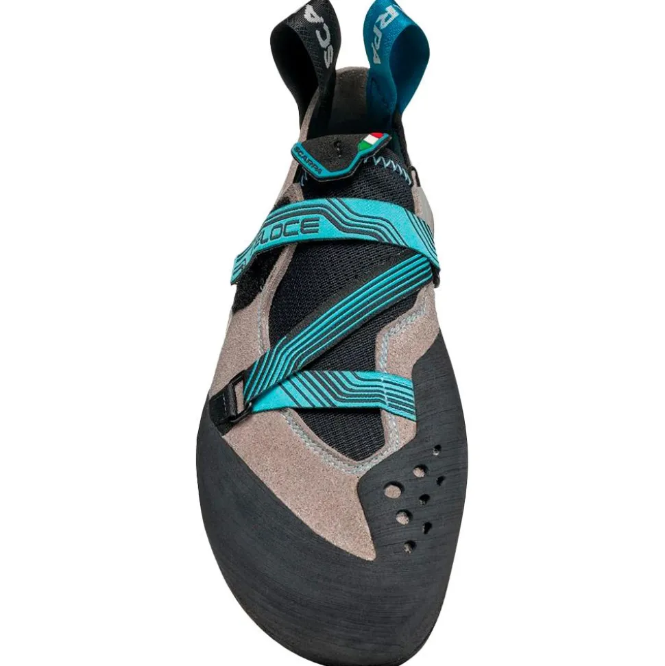 Chaussons d'escalade Scarpa Veloce Women's Light Gray Maldive