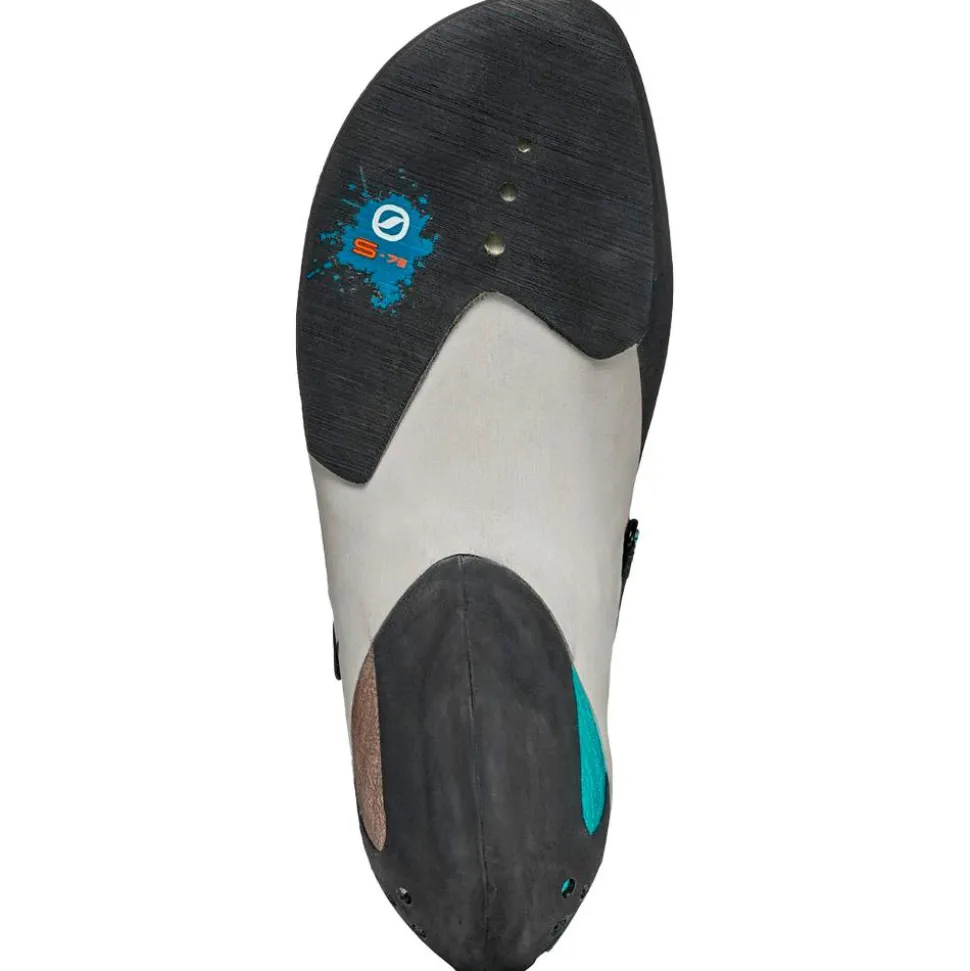 Chaussons d'escalade Scarpa Veloce Women's Light Gray Maldive