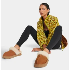 Chaussons UGG W Disquette Chestnut