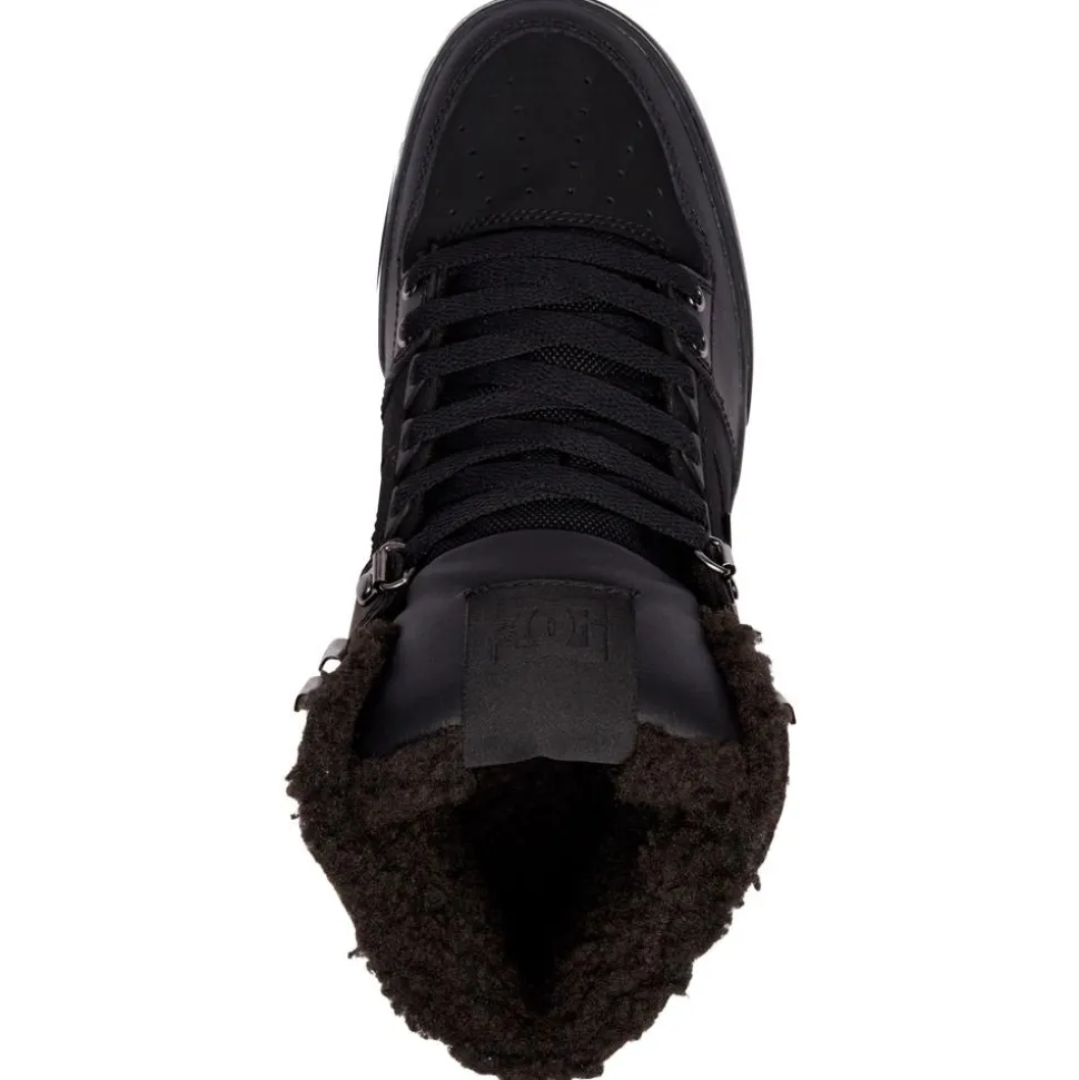 Chaussures après-ski DC Pure High Top WC WNT Black