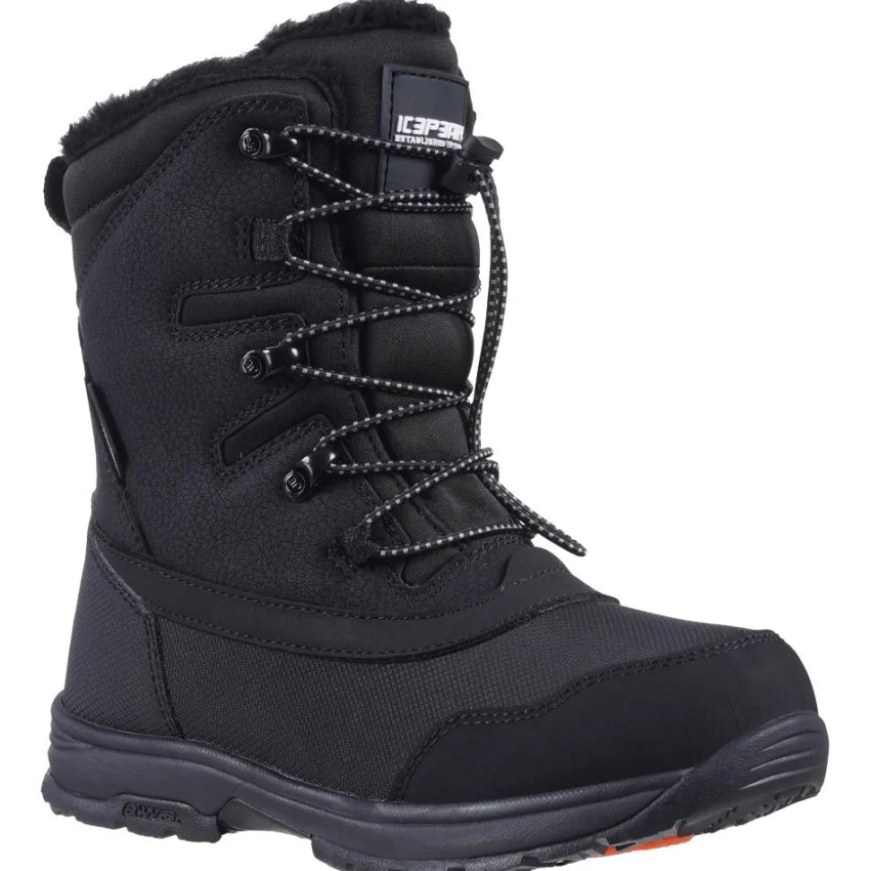 Chaussures après-ski Icepeak Almont Jr Noir