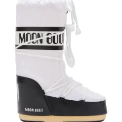 Chaussures après-ski Moon Boot Icon Nylon W Black White
