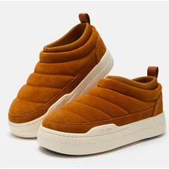 Chaussures après-ski Moon Boot Park Soft Suede Cognac