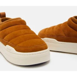 Chaussures après-ski Moon Boot Park Soft Suede Cognac