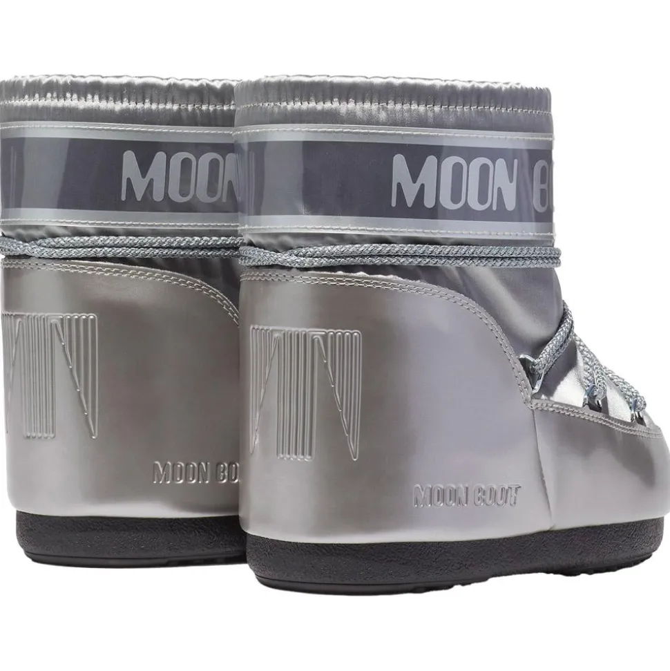 Chaussures après-ski Moon Boot Icon Low Glance W Silver