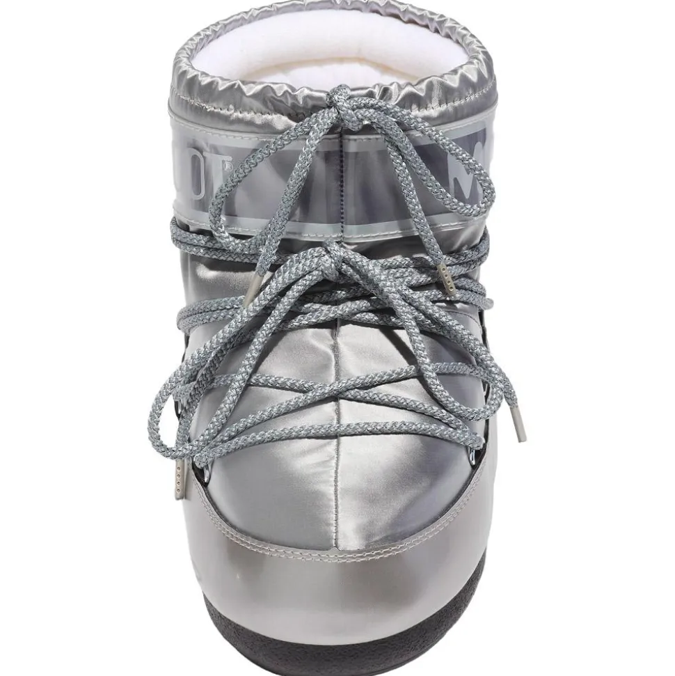 Chaussures après-ski Moon Boot Icon Low Glance W Silver