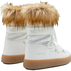 Chaussures après-ski Moon Boot Ltrack Monaco Low White