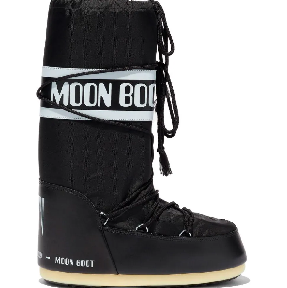 Chaussures après-ski Moon Boot Nylon Woman Black