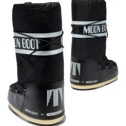 Chaussures après-ski Moon Boot Nylon Woman Black