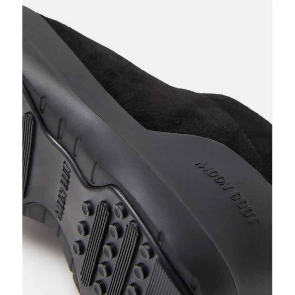 Chaussures après-ski Moon Boot Luna Low Boot Suede W Black