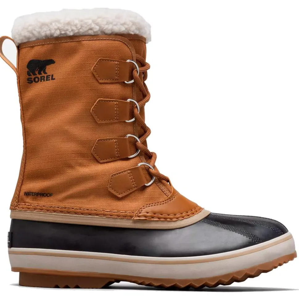 Chaussures après-ski Sorel 1964 Pac Nylon Camel Brown Black